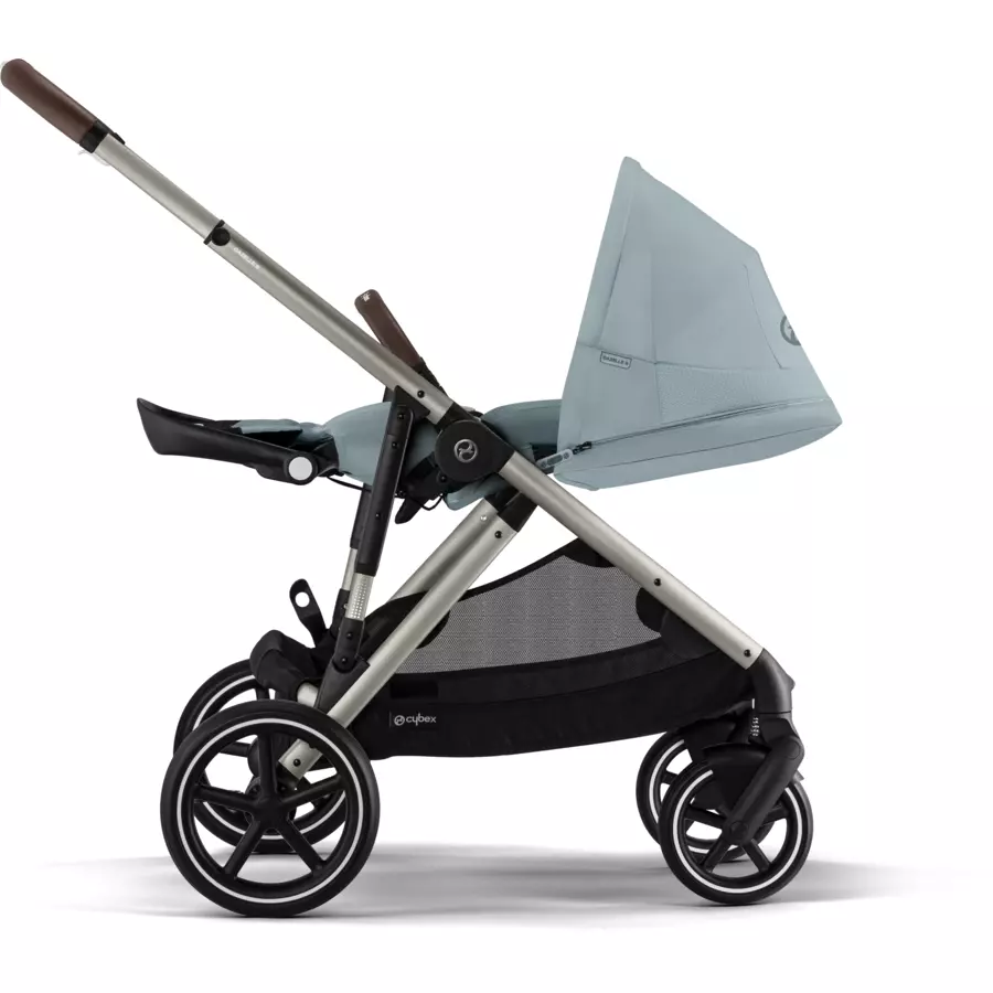 cybex GOLD Kombikinderwagen Gazelle S Silver Sky Blue