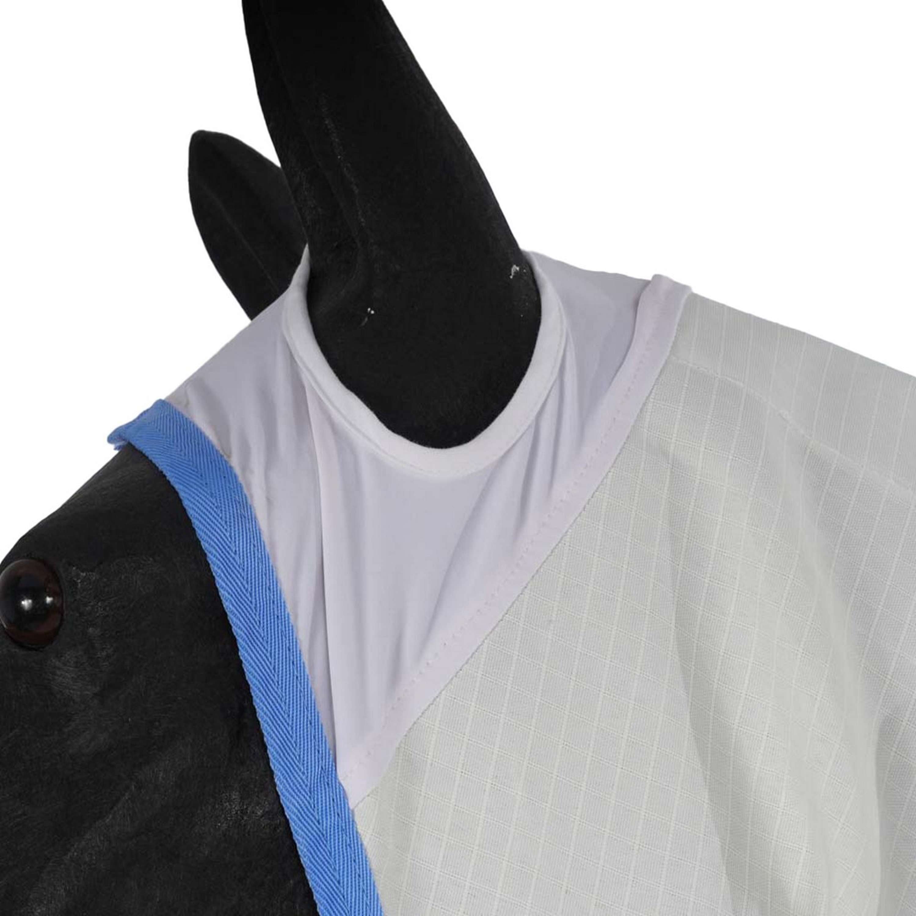 WeatherBeeta Eczeemdeken Sweet Itch Combo Neck Wit/Blauw