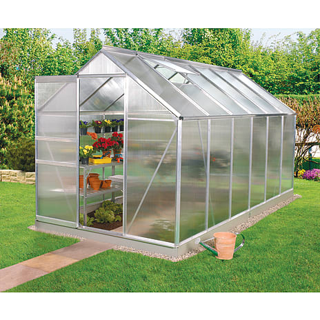 Venus 7500 drivhus - aluminium