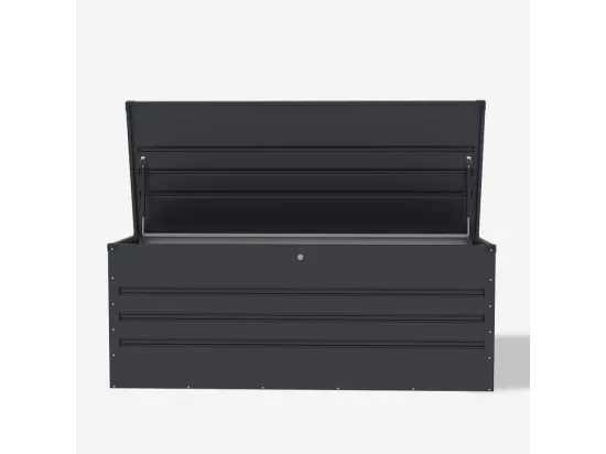 Coffre de jardin pour extérieur 165x69x62cm en acier SteelBox XL