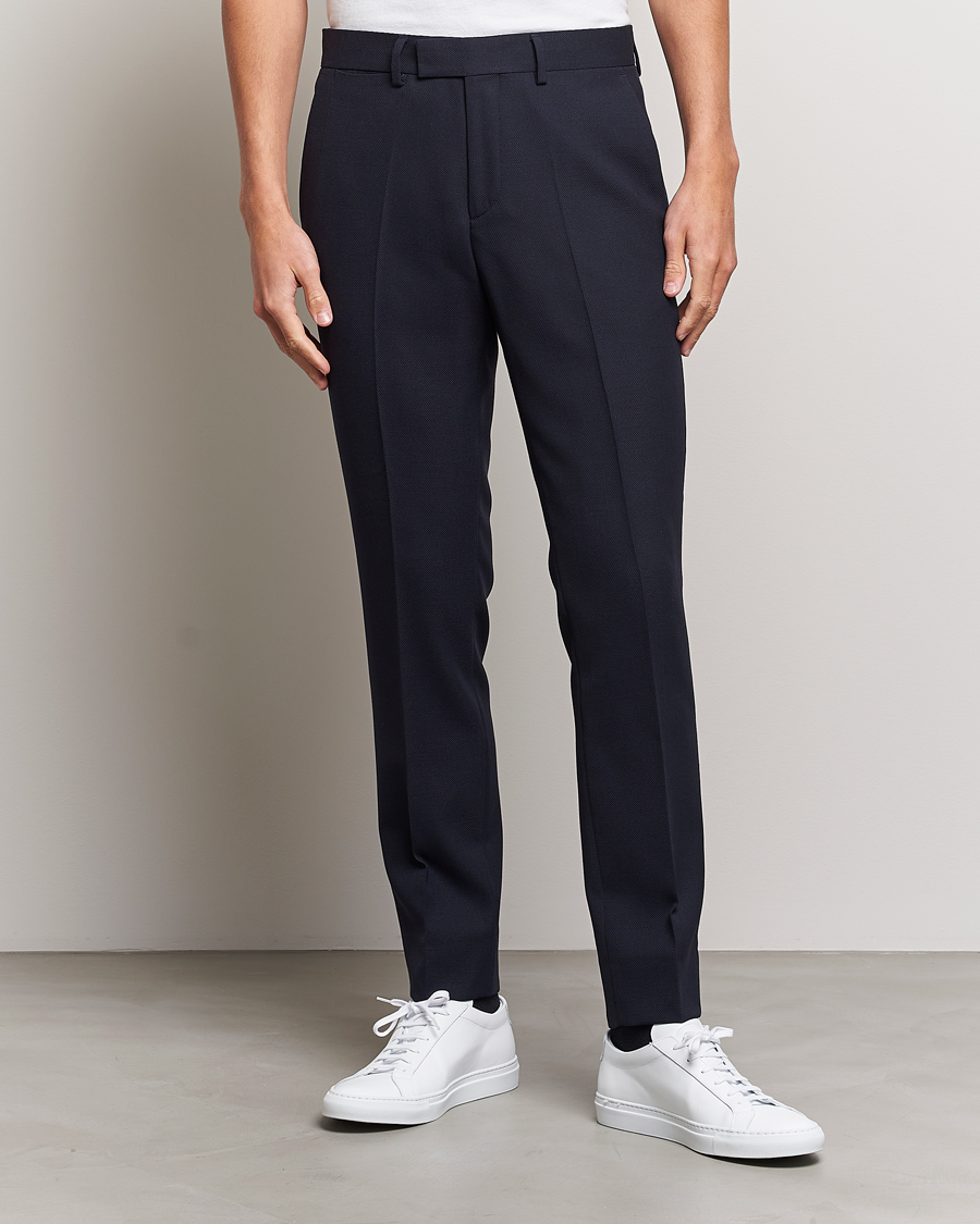 J.Lindeberg Grant Active Hopsack Pants Navy