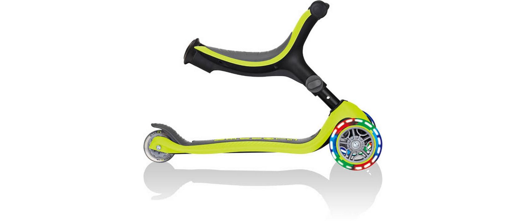Kinder-Laufrad GO UP Lime Green<br>Laufrad und Einstiegs Scooter für Kinder von 1 bis 4 Jahre