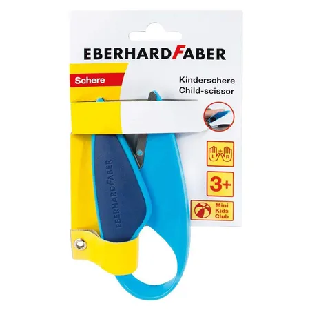 Eberhard Faber Kinderschere, optimal zum Schneiden und Basteln, blau