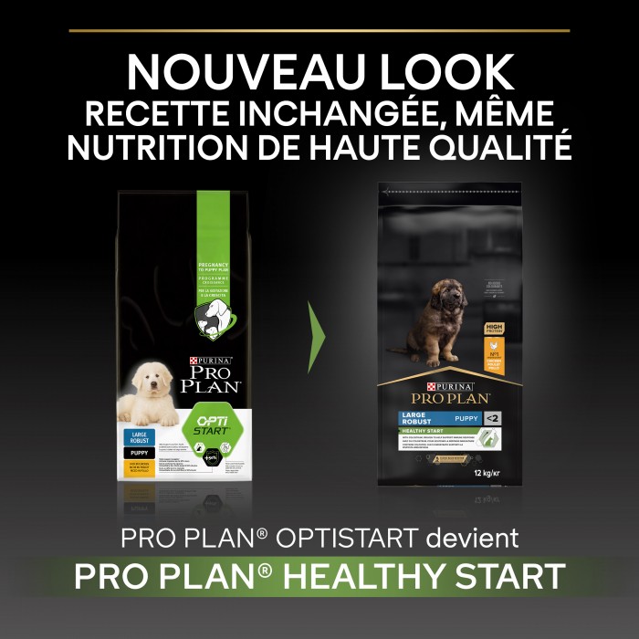 PRO PLAN Healthy Start Large Robust Puppy au Poulet - Croquettes pour chien