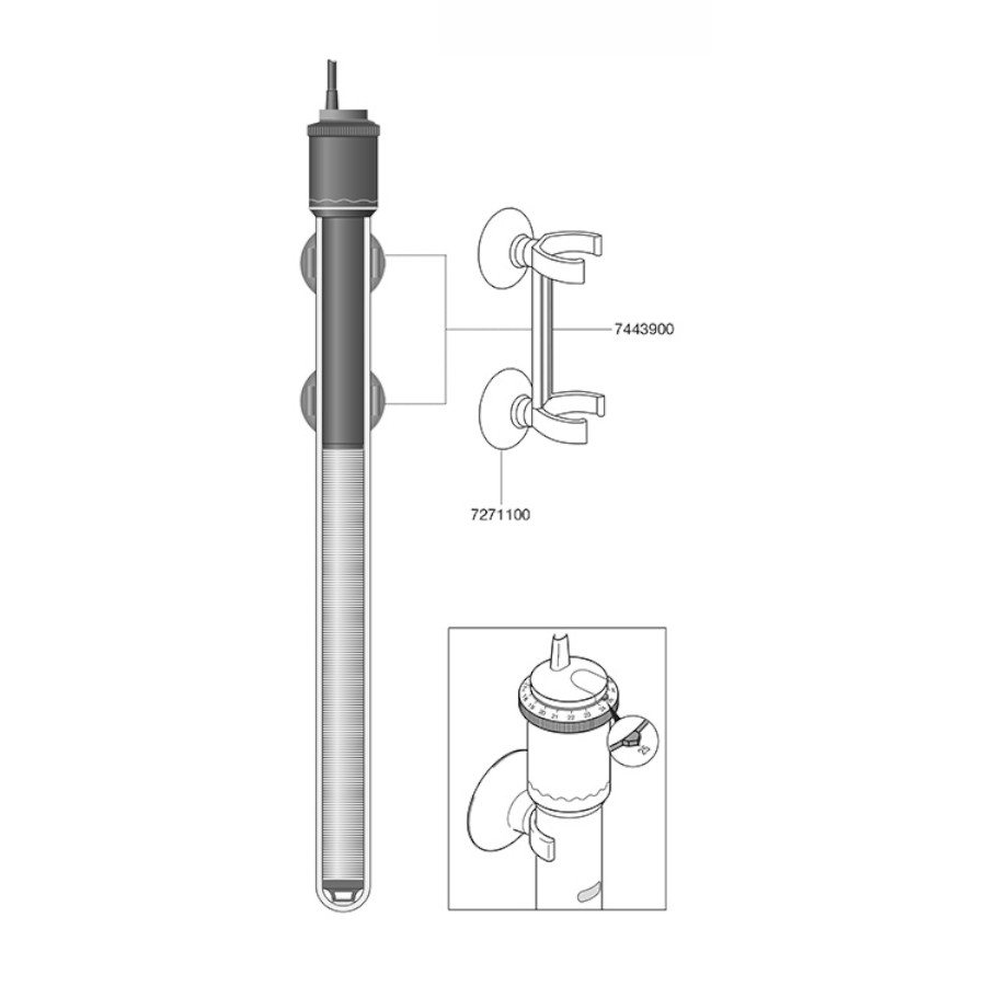 Ventosas Eheim para filtros de aquário