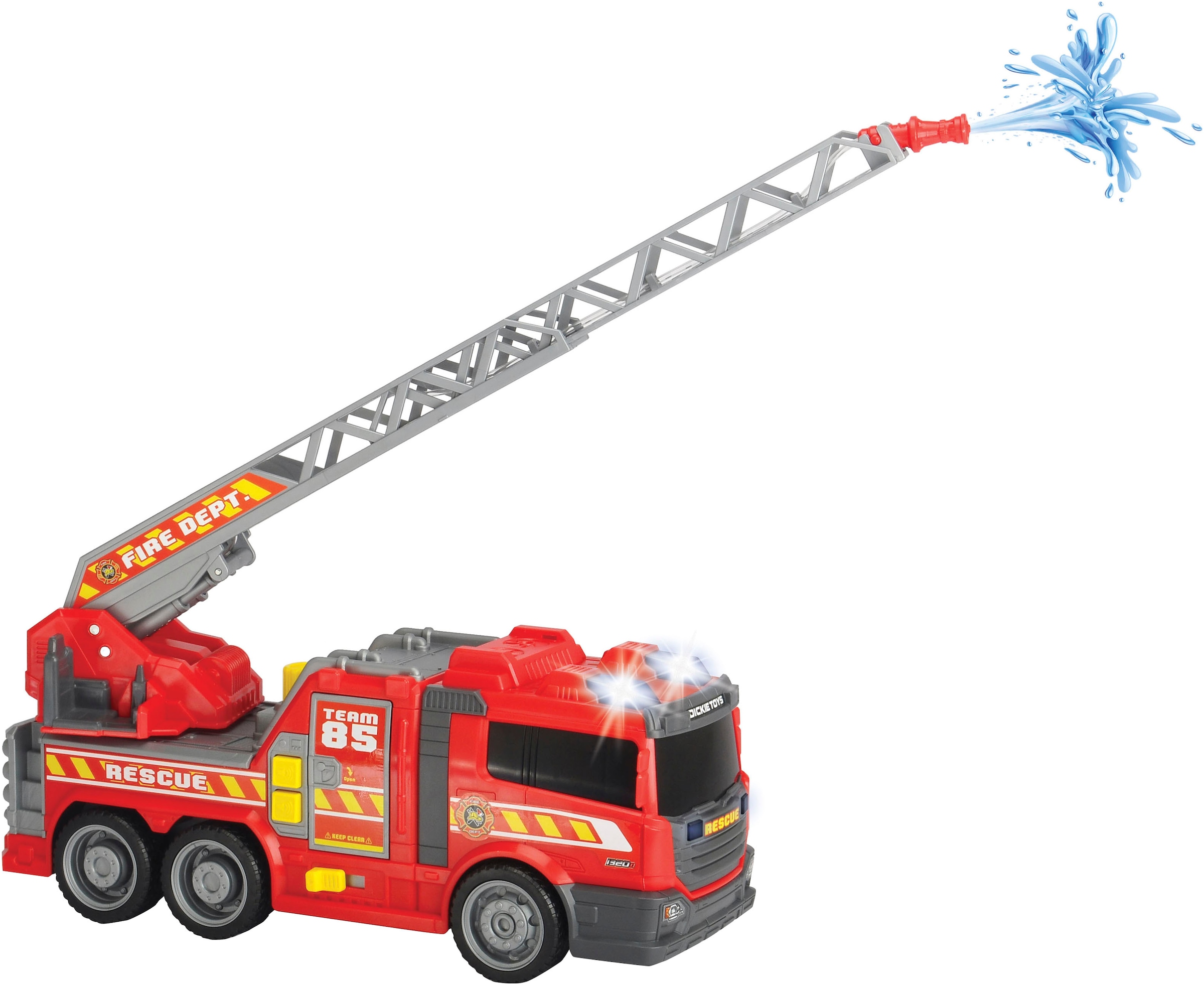 Dickie Toys Spielzeug-Feuerwehr »Fire Fighter - Feuerwehrauto« mit Wasserspritze