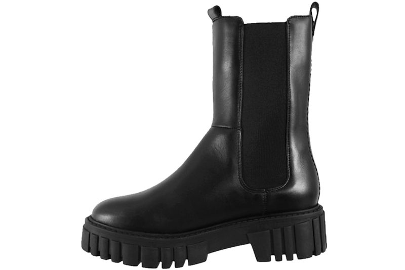 CLARKS PAGE TOP STØVLE I SORT GLAT SKIND