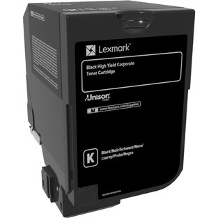 Lexmark 74C2HKE Cartouche de toner 1 pièce(s) Original Noir