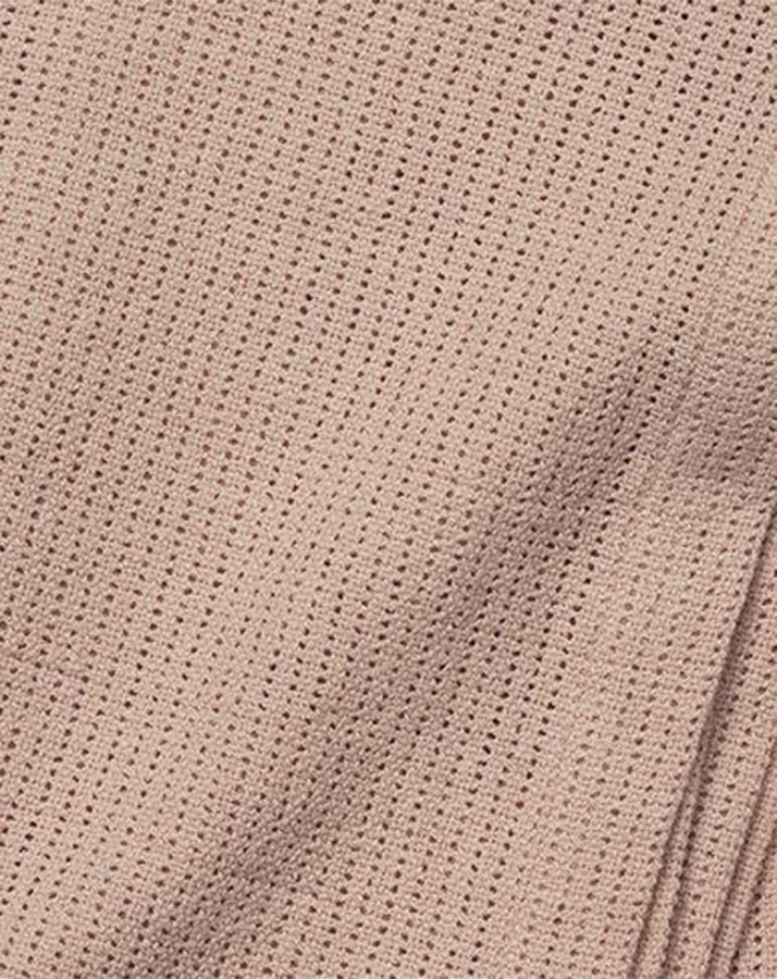 Strickdecke CELLULAR UNI (70x100) in puderrosa