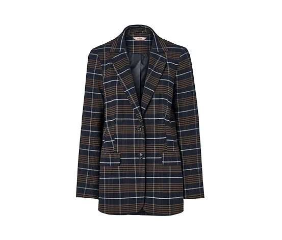 Karierter Blazer