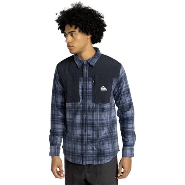 Chemise QUIKSILVER NORTH SEAS SHIRT BLUE NIGHTS NORTH SEAS