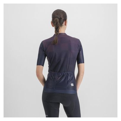 Maillot Manches Courtes Femme Sportful Rocket Bleu/Violet