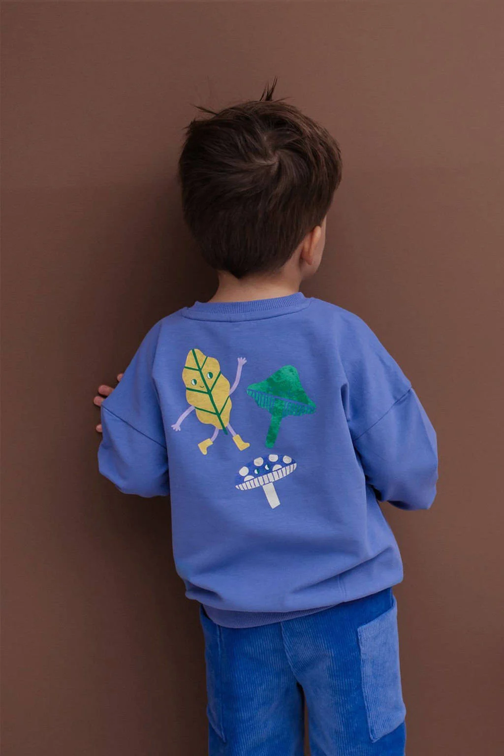 The New Chapter sweater blauw