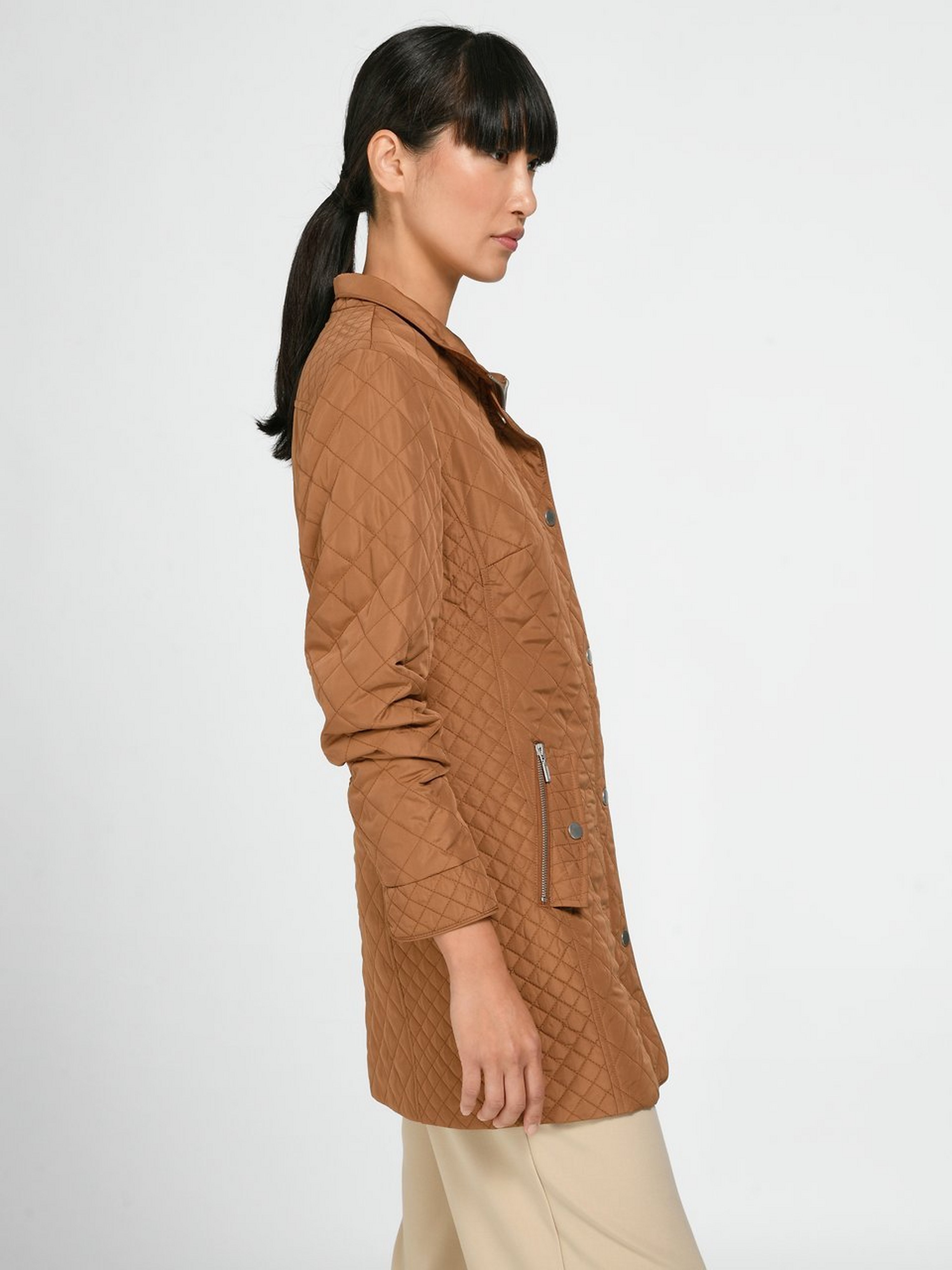 Long-Steppjacke