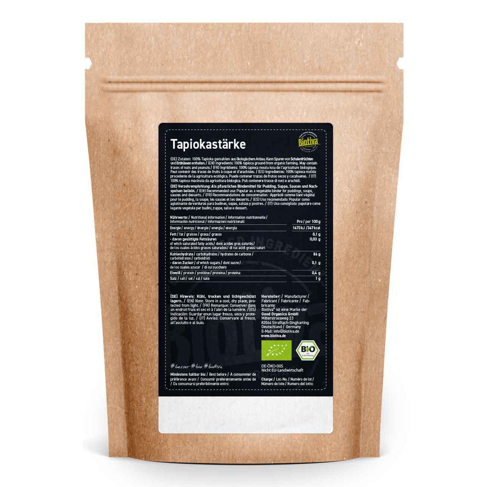 Biotiva Tapiokastärke Bio