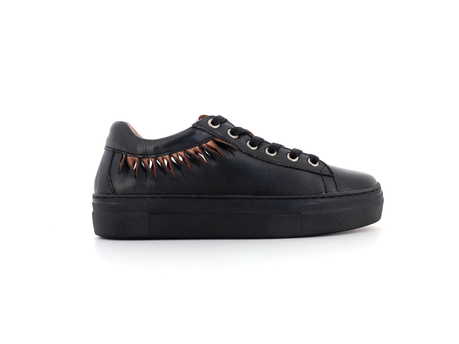 Metamorf ose-MALE Cuir Noir Bronze