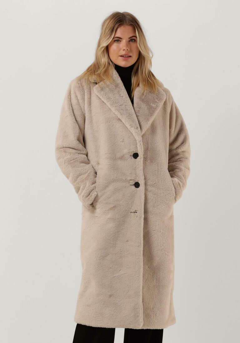 GIACOMO THE JACKET witte giacomo the jacket faux fur jas 6610560