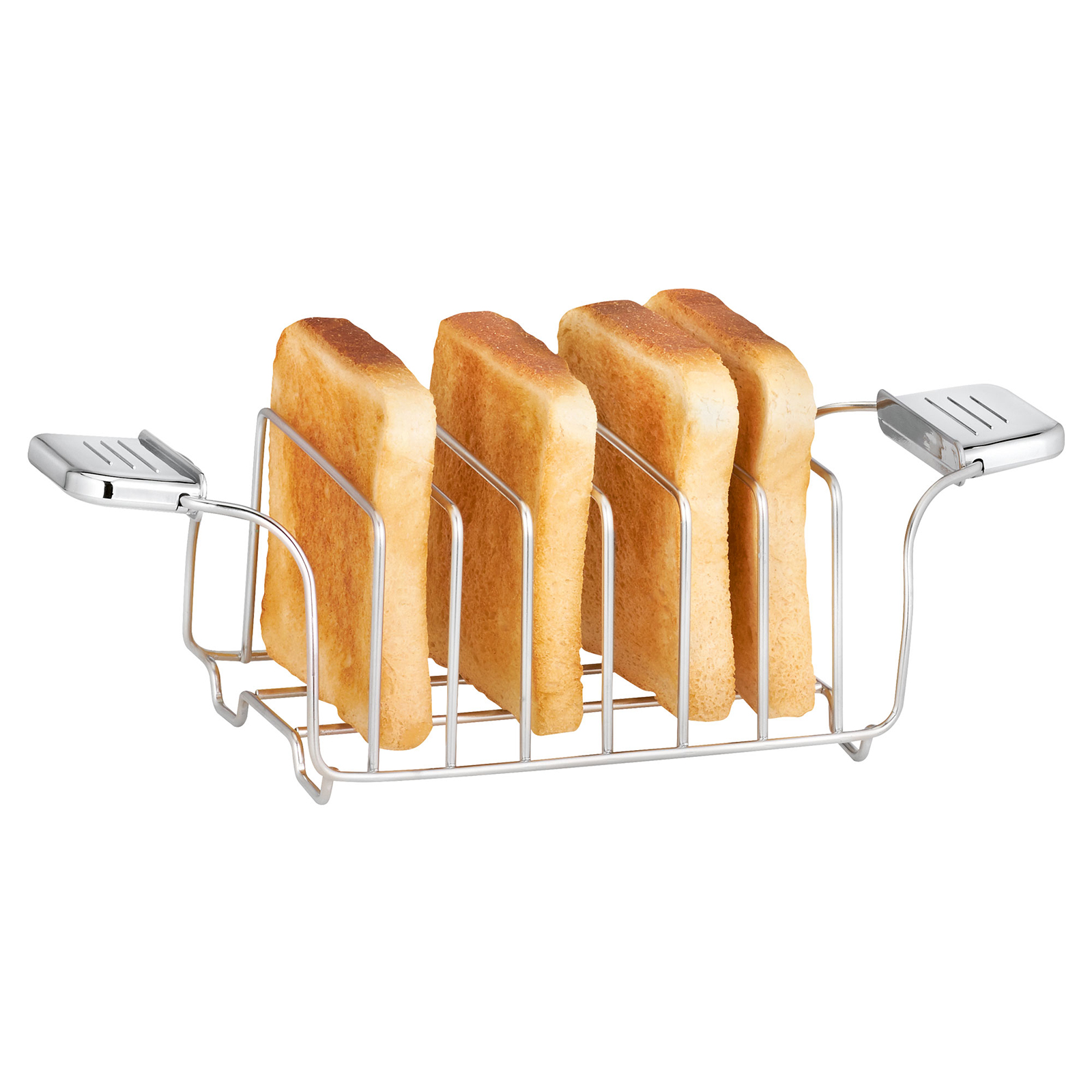 PROFICOOK 2 Scheiben-Toaster - rot-Edelstahl - mit Krümelschublade