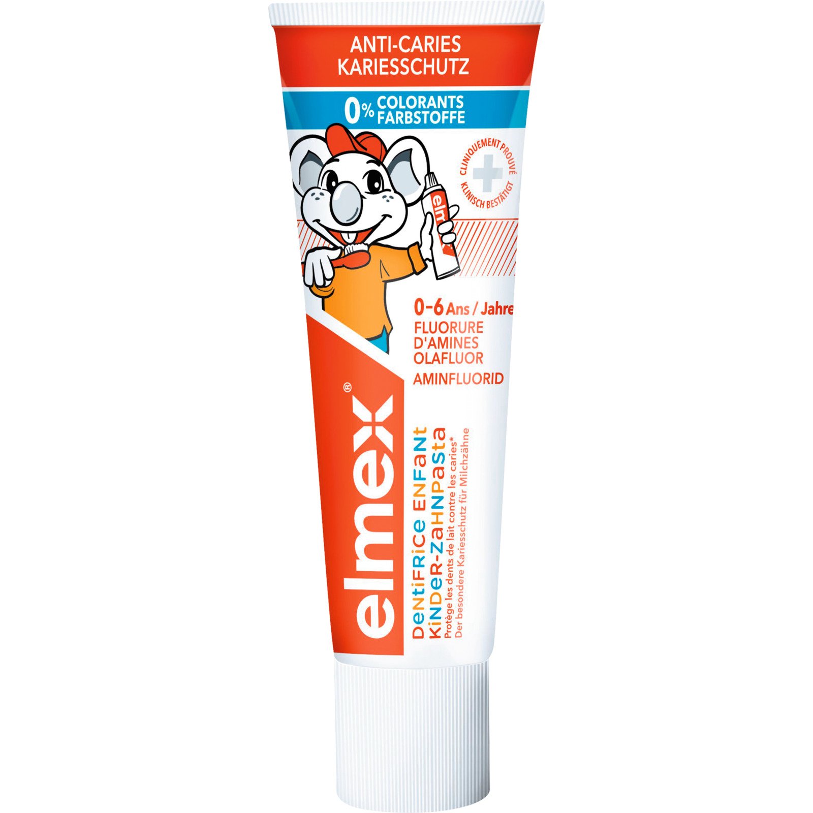 Elmex Kinderzahnpasta 2 x 75 ml
