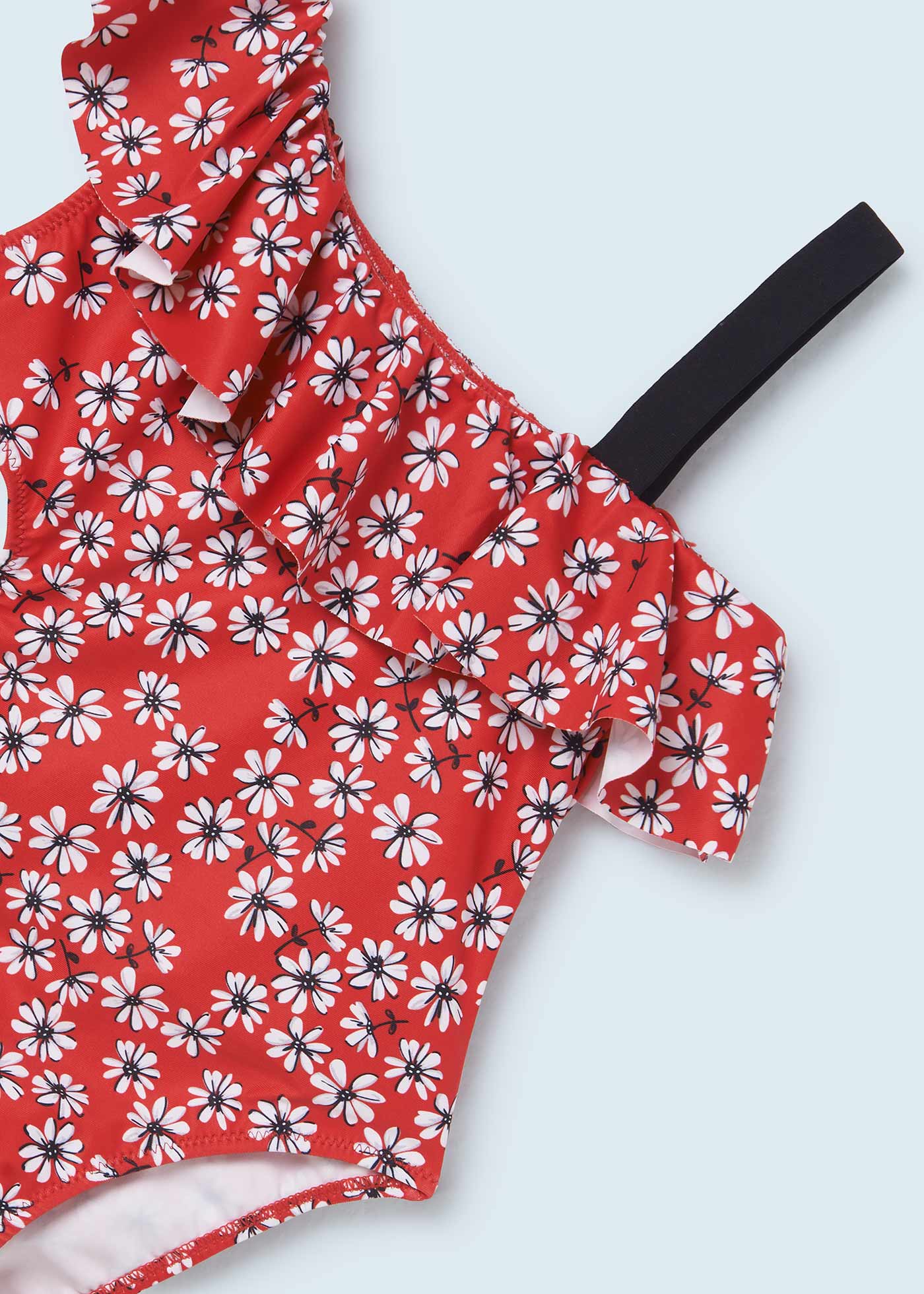 Maiô estampado estilo trikini para meninas