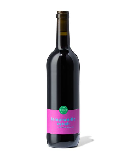 vin de table tempranillo syrah 0,75L