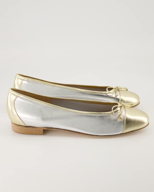 Konstantin Starke Roon Ballerinas in Gold