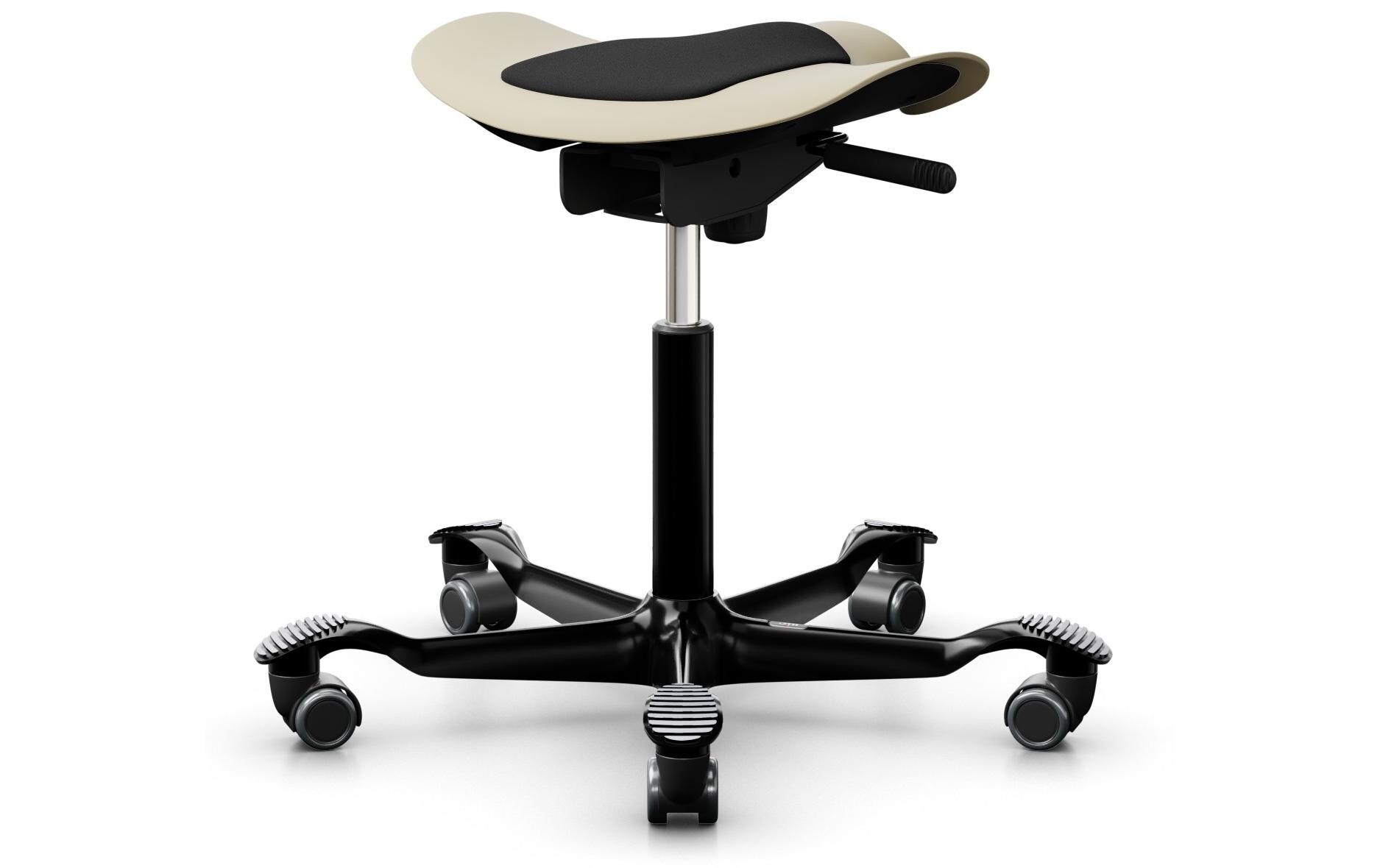 Bürostuhl Capisco Puls 8001 Sand<br>Höhenverstellbarer, ergonomischer Sitz-Hocker