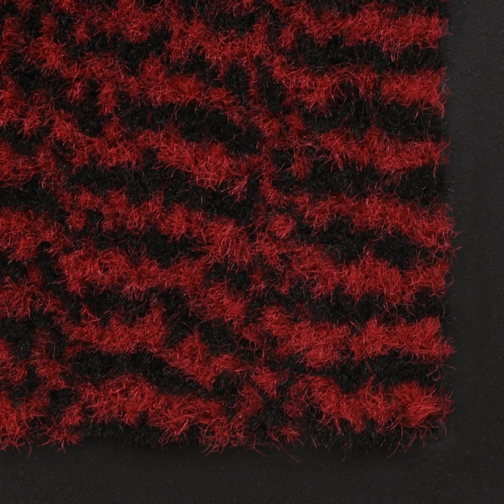 Paillassons rectangulaires 2 pcs 60 x 90 cm rouge