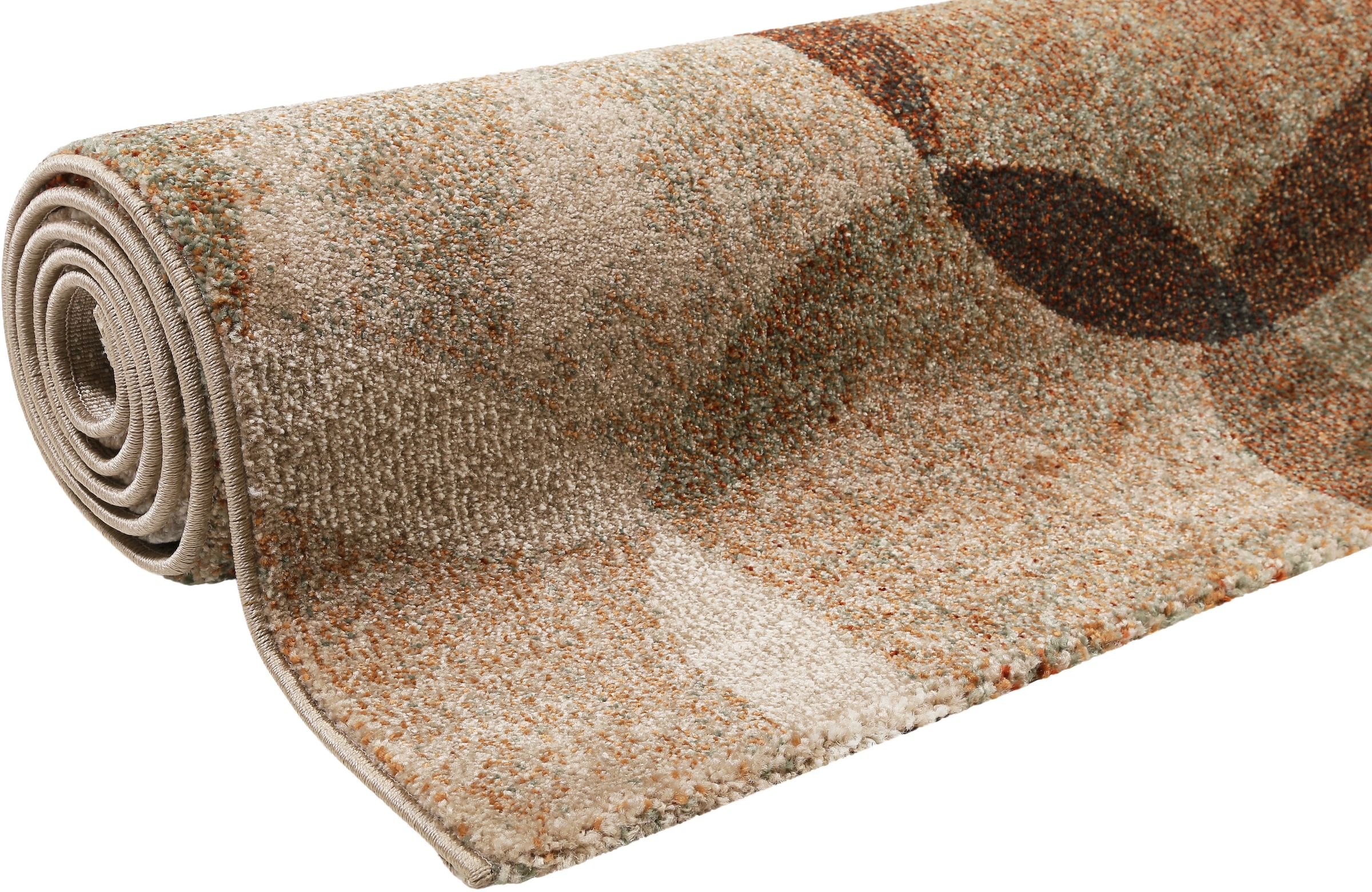 Esprit Teppich »Modernina ESP-3378« rechteckig 13 mm Höhe weicher Kurzflor in modernem Design, Wohnzimmer, Schlafzimmer, bunt