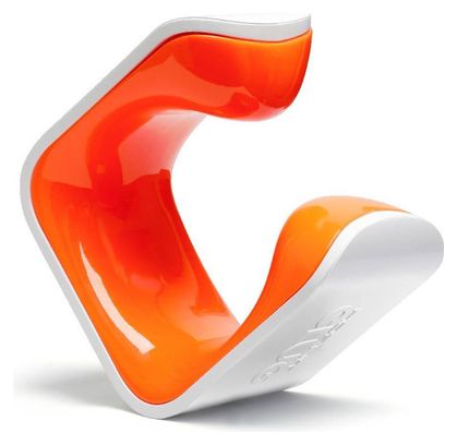 Support Vélo Mural Hornit Clug MTB (44-57mm / 1.75-2.25'') Blanc / Orange