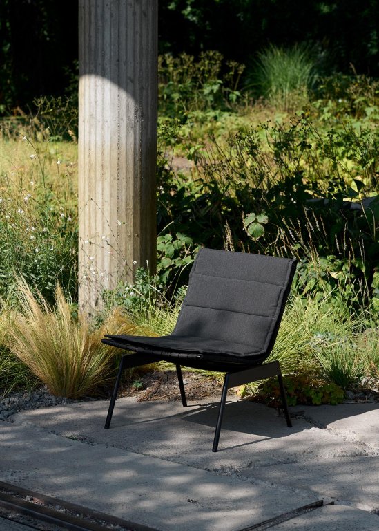 &tradition W103 zitkussen voor Ville Outdoor fauteuil Charcoal