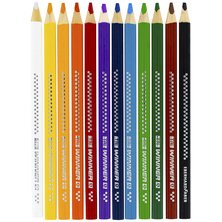 Crayon de couleur TRI WINNER, étui de 12