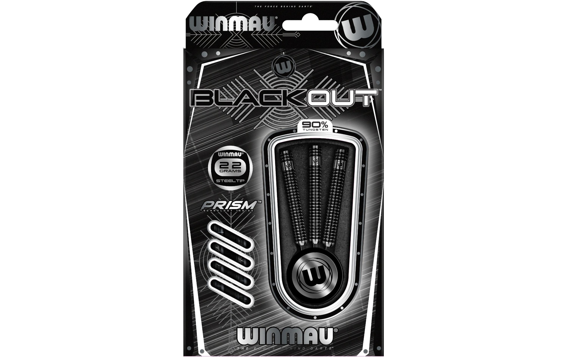Winmau Dartpfeil »Steeldart Blackout 3 Stück«