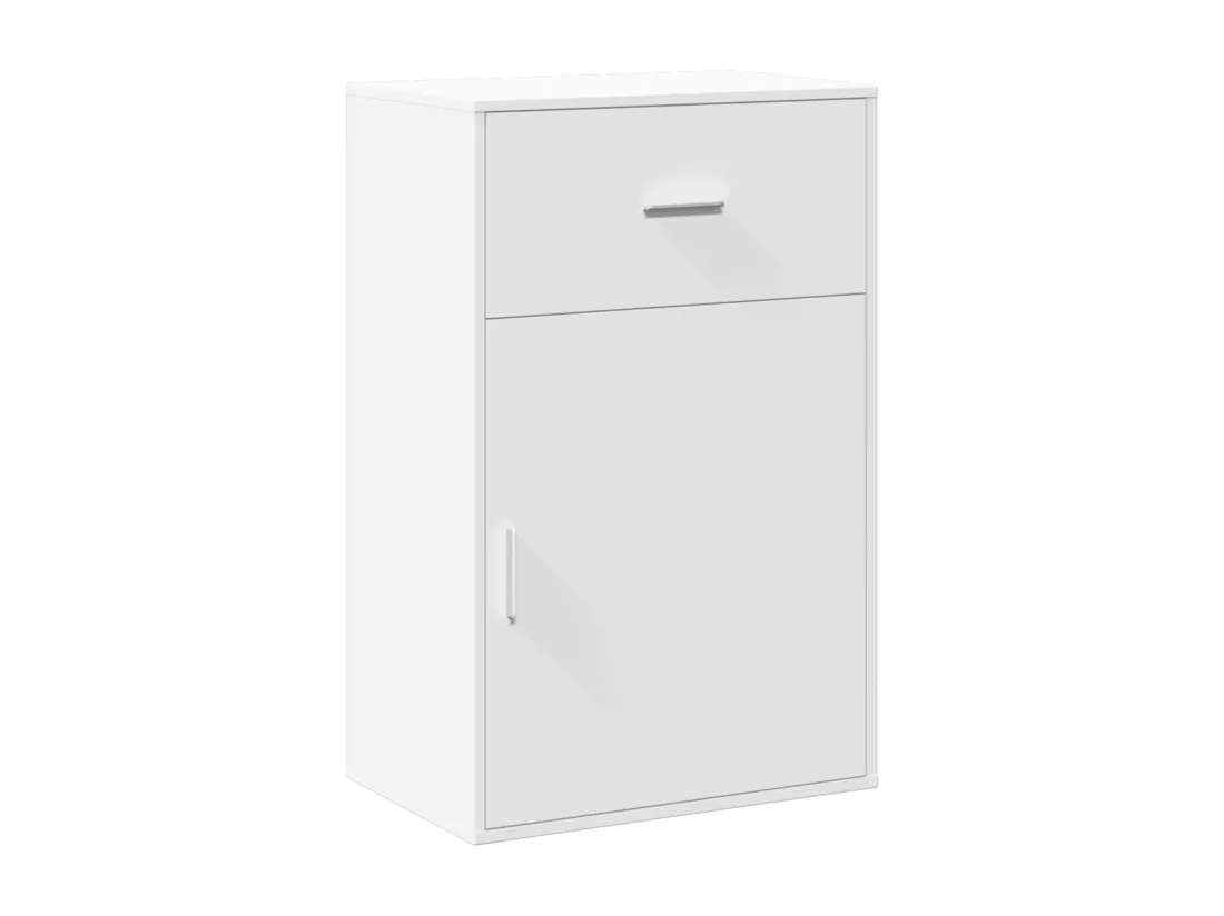 Armoire de rangement blanc 56,5x39x90 cm bois d'ingénierie