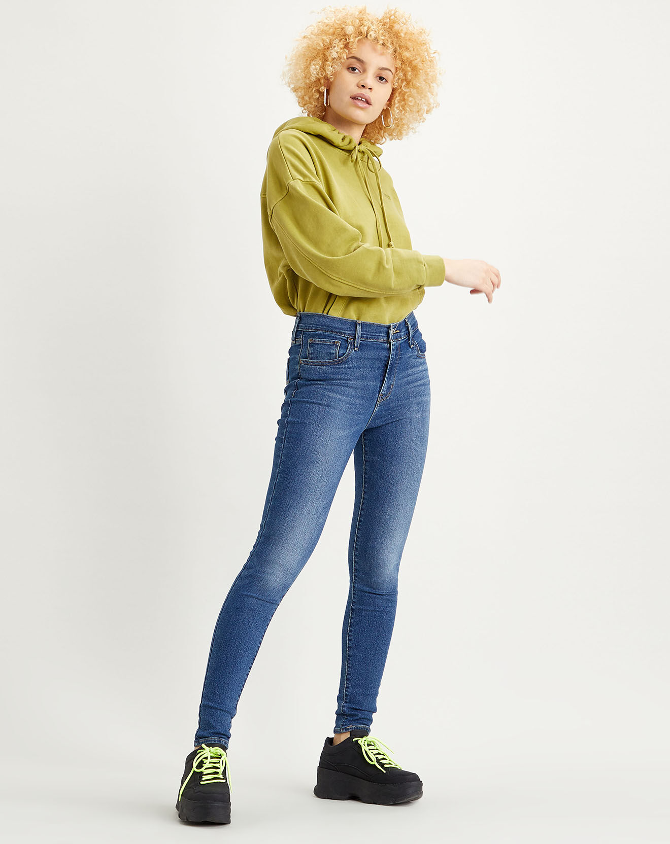 Levi's® Jean 720 Hirise Super Skinny bleu