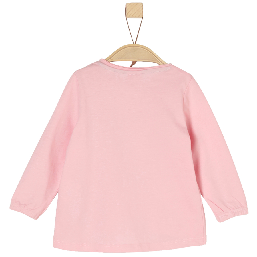 s.Oliver Girls Langarmshirt rosy melange