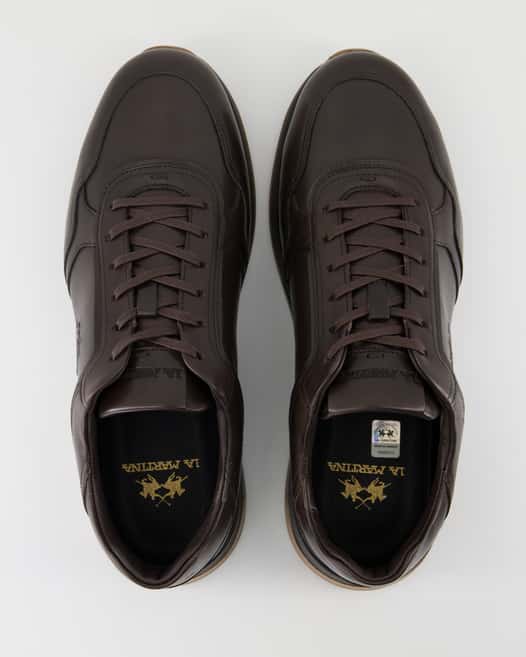 La Martina LFM242.060.3130 Sneaker in Braun