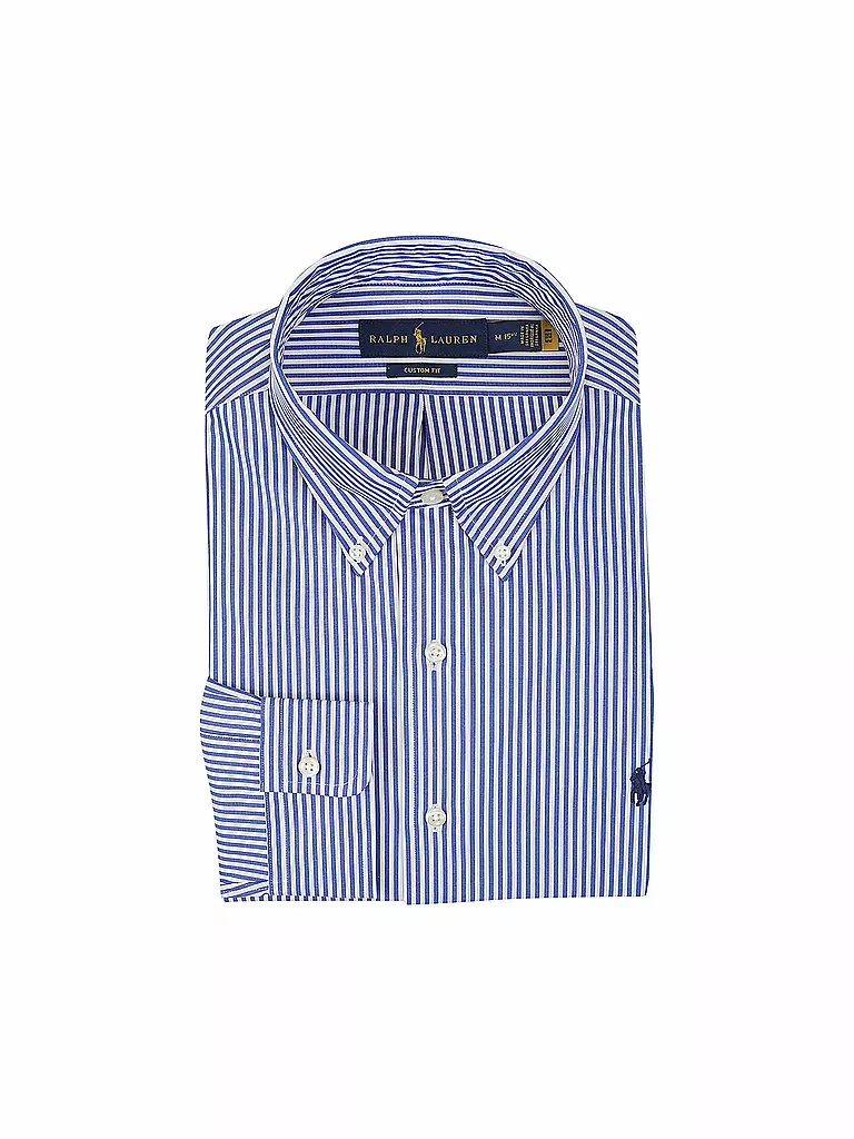 POLO RALPH LAUREN Hemd Custom Fit blau