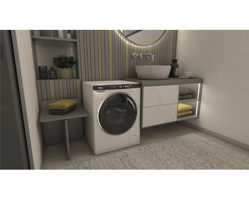 HAIER HW50-BP12307 wasmachine, 5 kg capaciteit, 1200 tpm