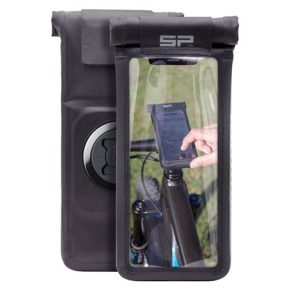 Support Smartphone SP Connect PRO + POCHETTE UNIVERSELLE TAILLE M Universel - Noir