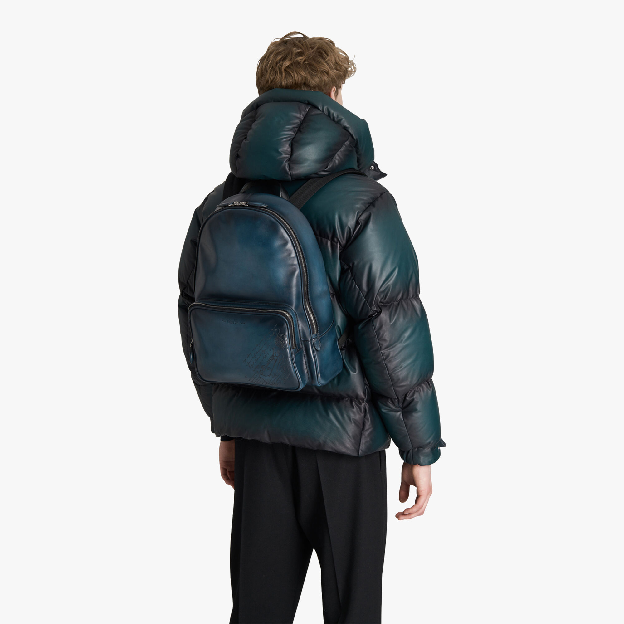Sac À Dos Time Off En Cuir Scritto Swipe