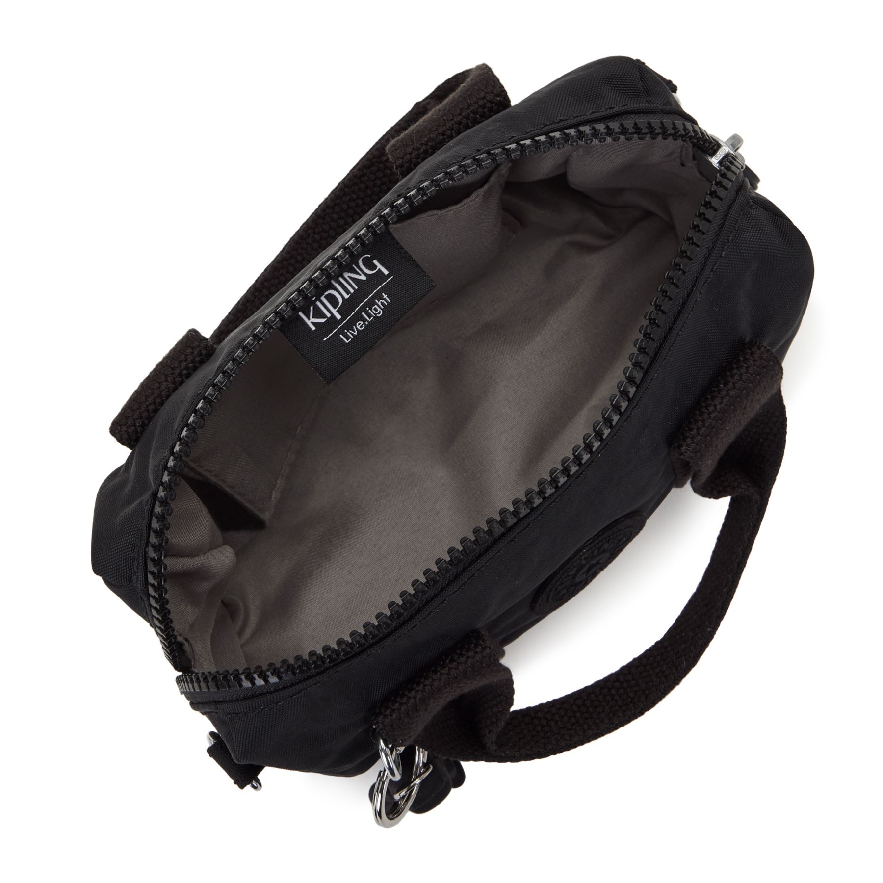 BINA MINI Sac à main compact avec bandoulière amovible - Black Noir