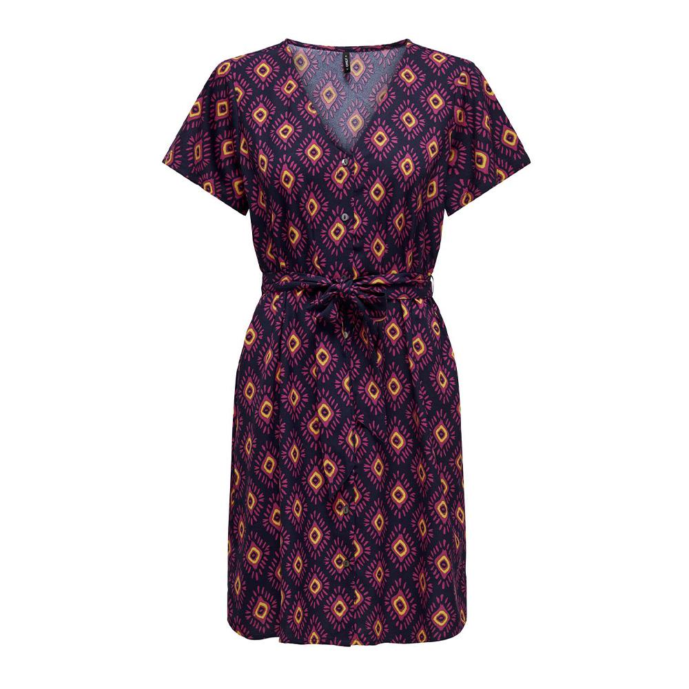 Only Robe Marine/Rose Femme Only Leah
