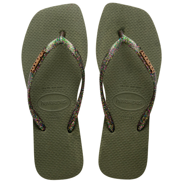 Havaianas - Women's Slim Square Logo Metallic - Sandales