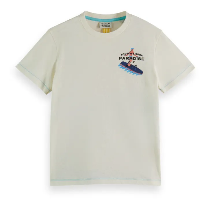Scotch & Soda T-shirt Paradise | Ecru