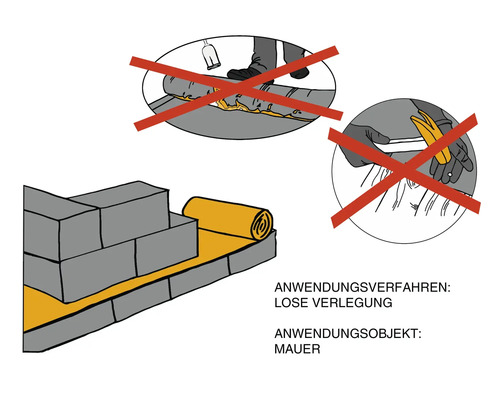 Quandt Bitumen Vochtwerende Membraan Qualitekt® Gezandstraald Grijs G200 DD Rol 10 m x 12,5 cm