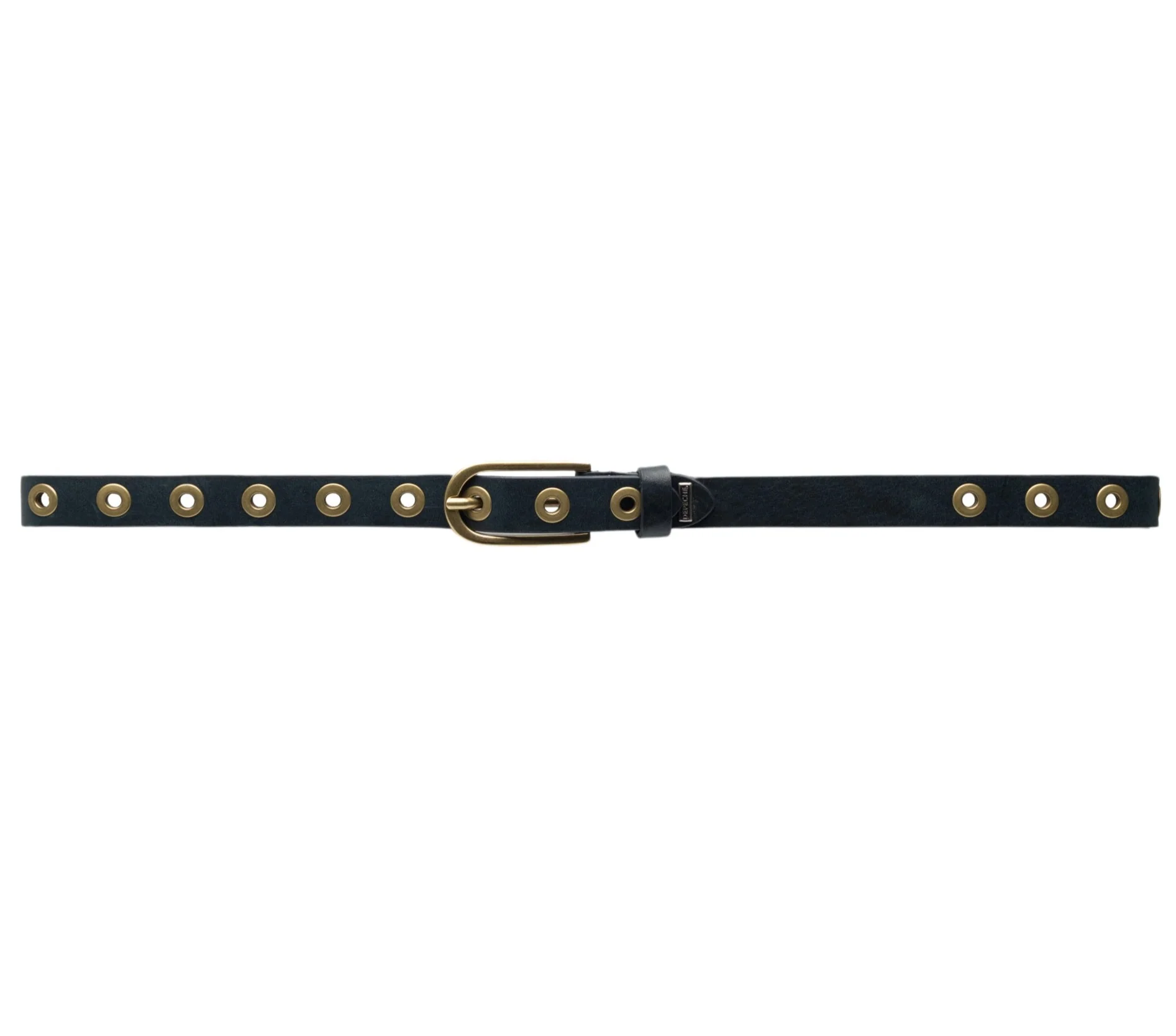 Depeche  Narrow Studs bælte - sort