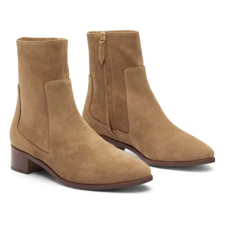 Rivecour Boots Suède N°67 | Taupe