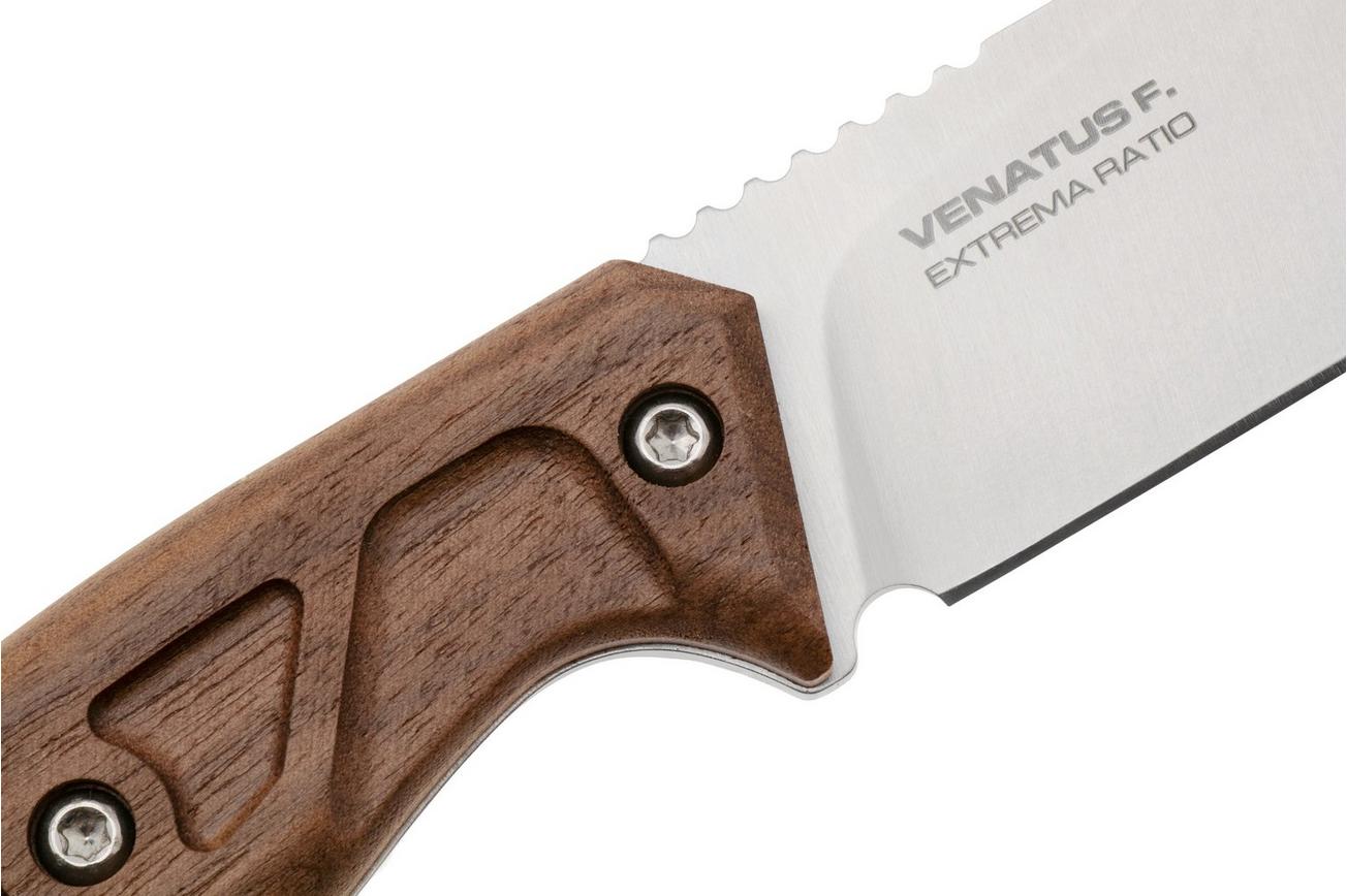 Extrema Ratio Venatus 04.1000.0089/SAT/WD, Satin Böhler N690, Walnut Wood jachtmes
