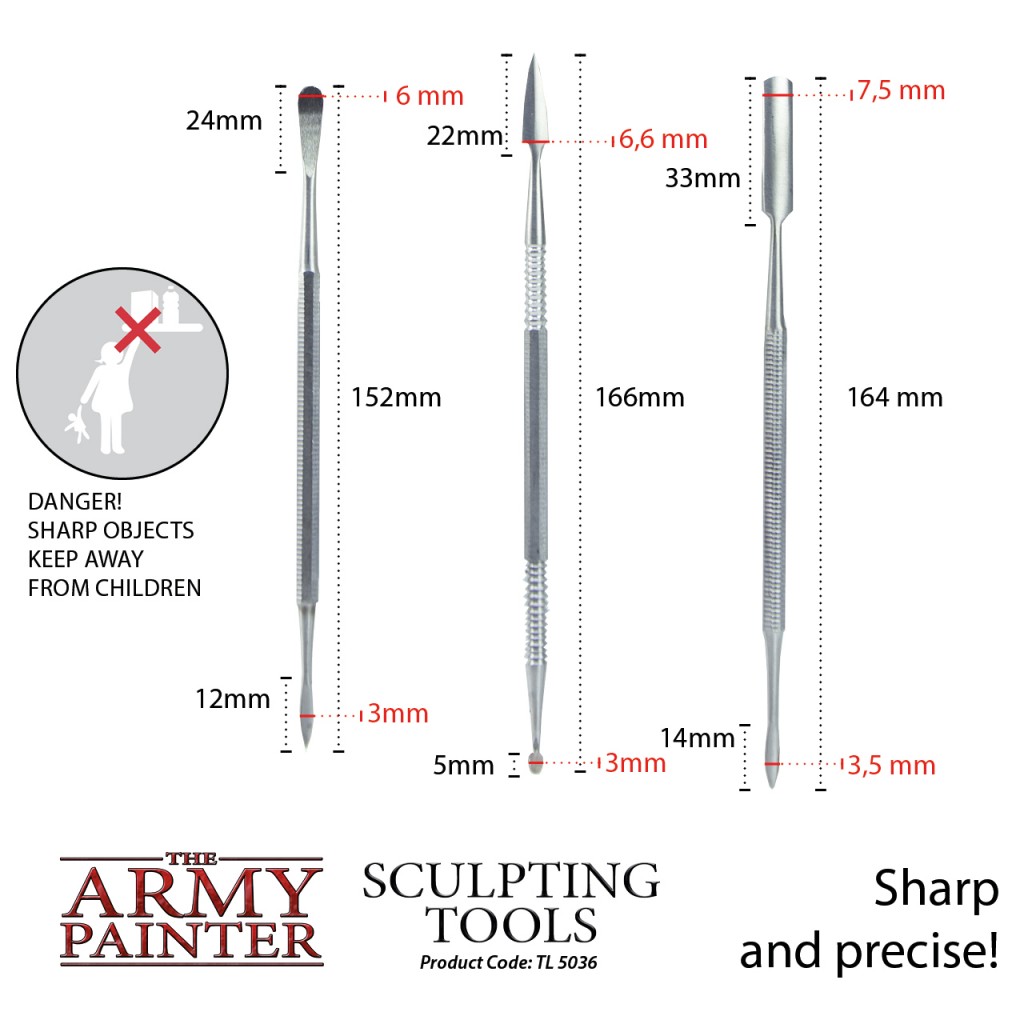 Army Painter - Outils de modelage